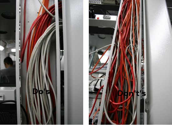 Correct rack wiring tips & tricks with pictures - Running Systems